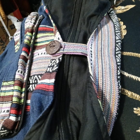 🏤🐼HANDMADE MESSENGER NEPAL BAG - Picture 5 of 16